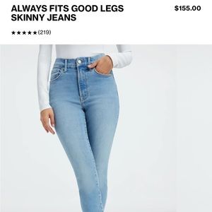 Good American Good Legs Skinny Jeans